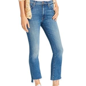 Mother Insider Crop Step Fray Jeans